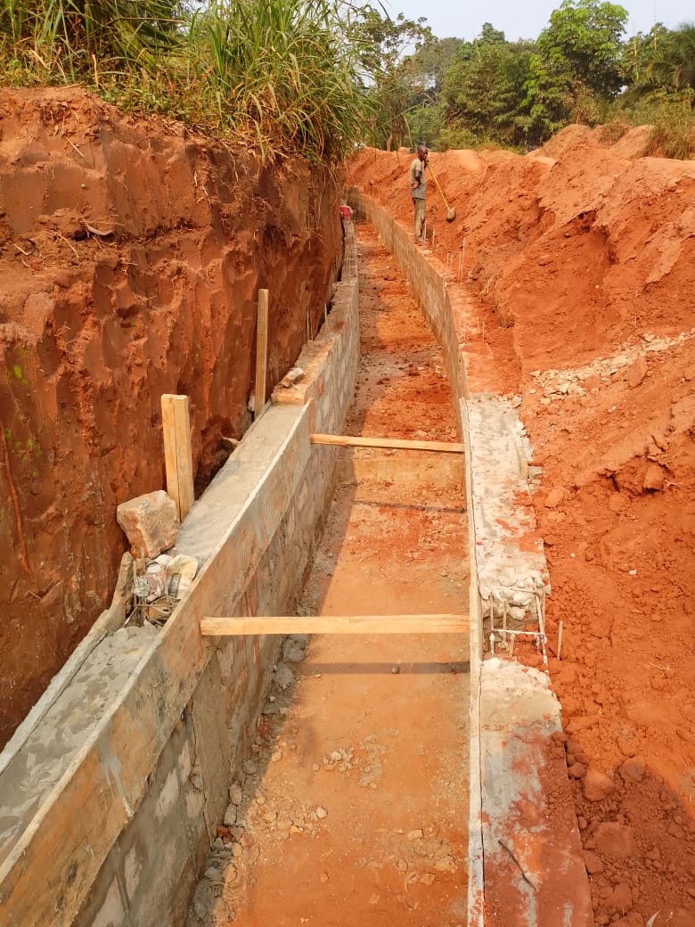 État d’avancement des travaux d’assainissement à Kikoti